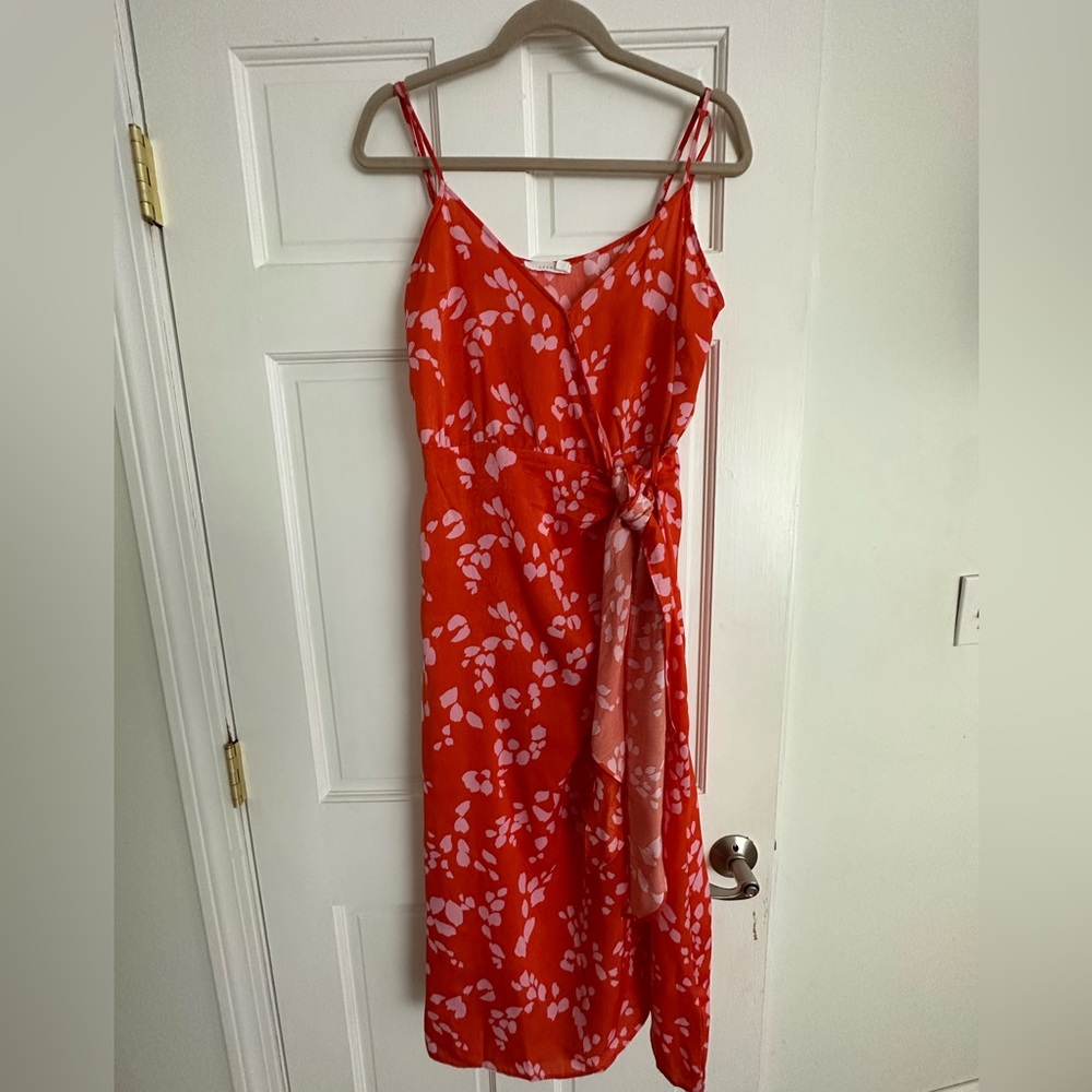 Lush orange dress, size large